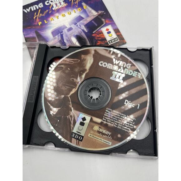 3DO Wing Commander 3 Heart Of The Tiger / Complete / Tested - Picture 5 of 16